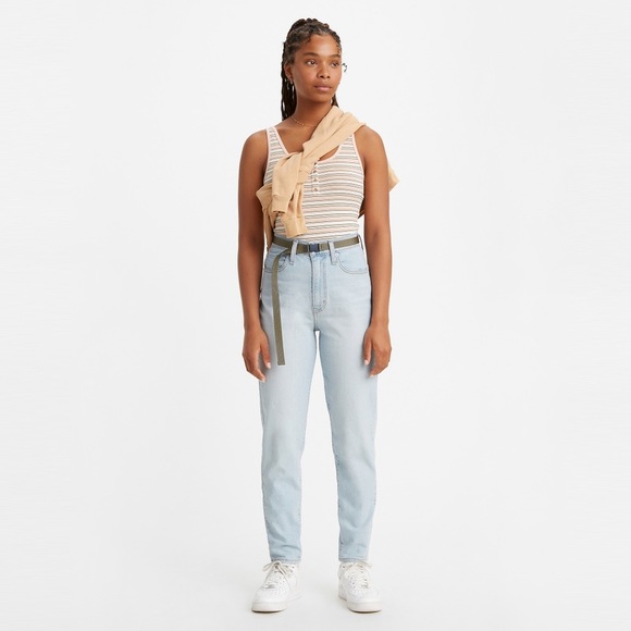 NWT Levi’s Don’t At Me High Waisted Tapered Jeans in Size 24 - Picture 5 of 16